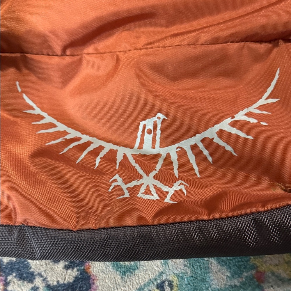OSPREY Transporter 95 Duffel Bag - Light Rust and Brown/Grey - Picture 5 of 6